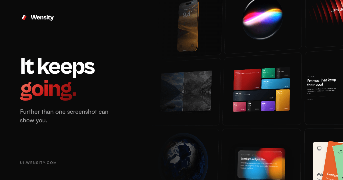 Wensity UI | Premium Components, Blocks and Templates for React and Next.js gallery image 4